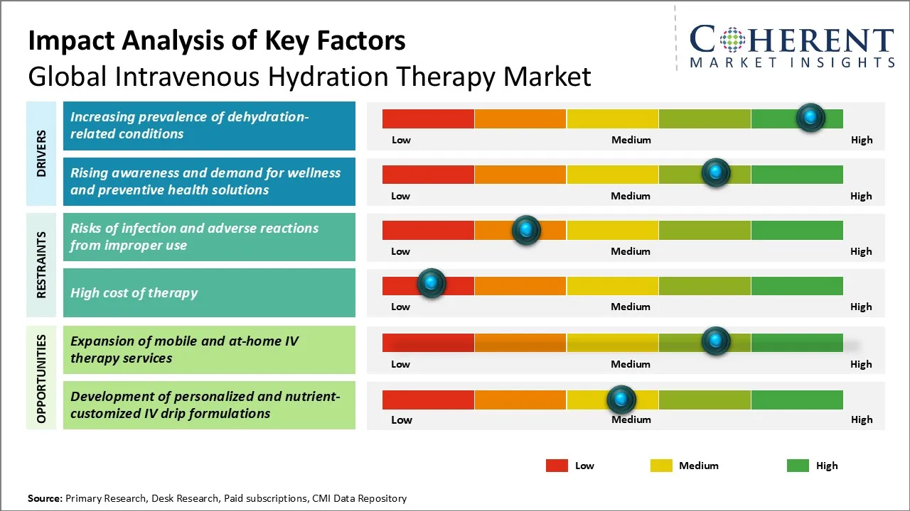 Intravenous Hydration Therapy Market Key Factors